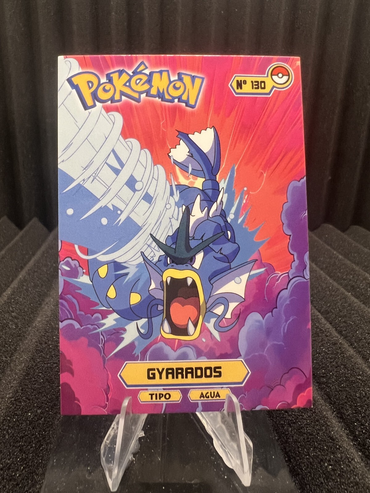 Gyarados #130 - Card Tops Pokedex Database 2024 - Pokemon Card NM