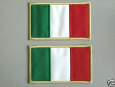 PATCH BANDIERA ITALIA PZ 2 RICAMATE TERMOADESIVE CM.10X6 