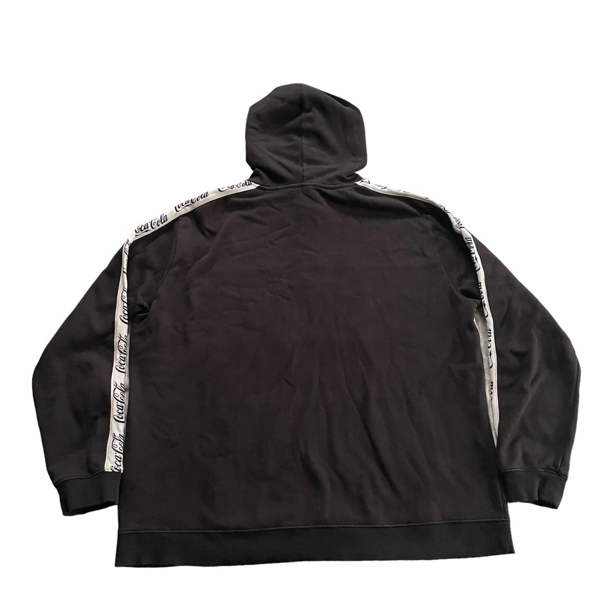 COCA COLA COKE Hoodie Pullover Black Sweatshirt H&M Divided Adult