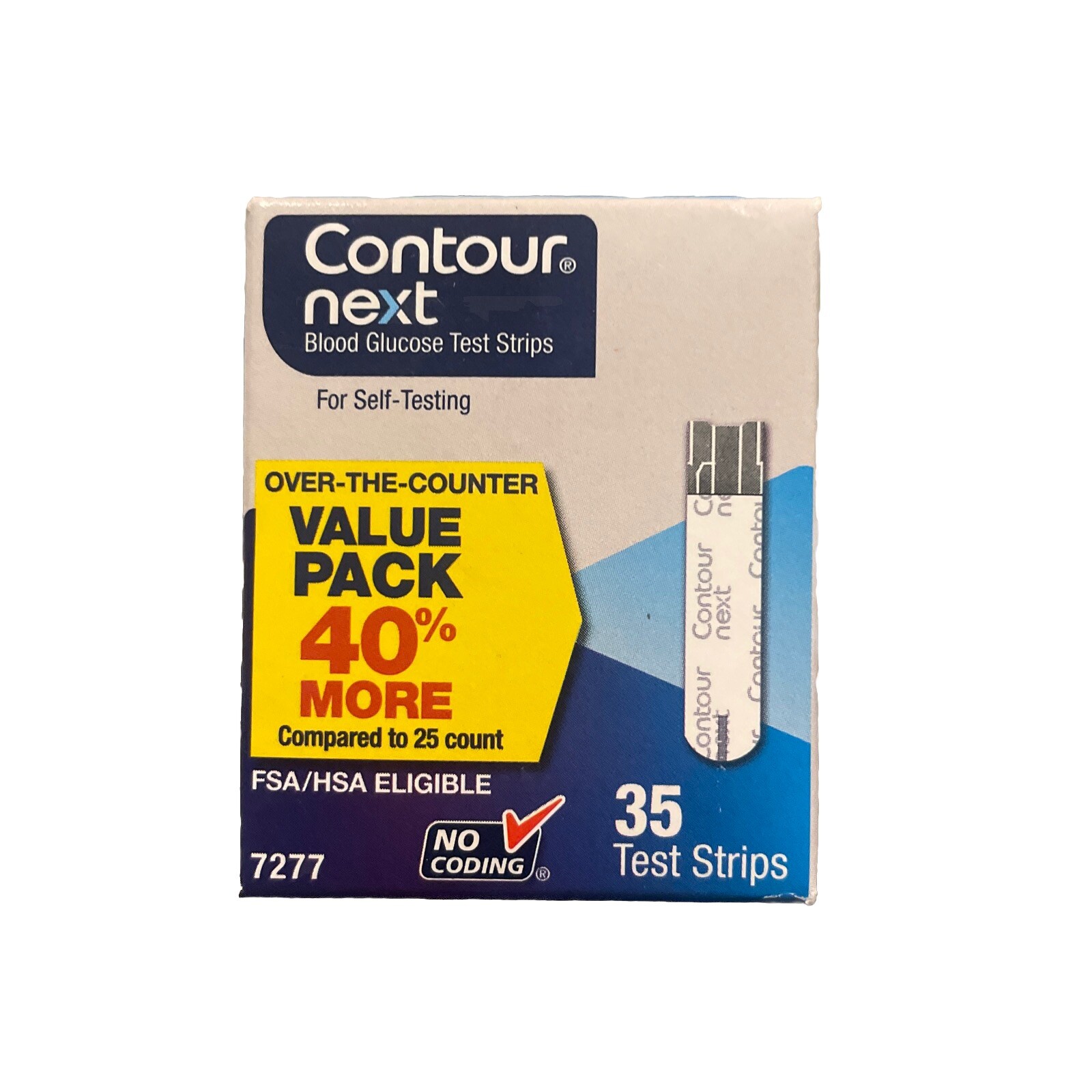 Contour Next Glucose Blood Test Strips 35 Count Free shipping!! 10/24