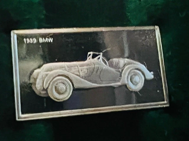 Franklin Mint Centennial Car In Silver Bullion Bars & Rounds for