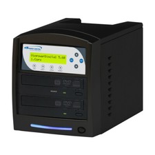 SharkCopier 1 Target 24X CD DVD Duplicator Copier Tower with 2 TB HDD  USB 3.0