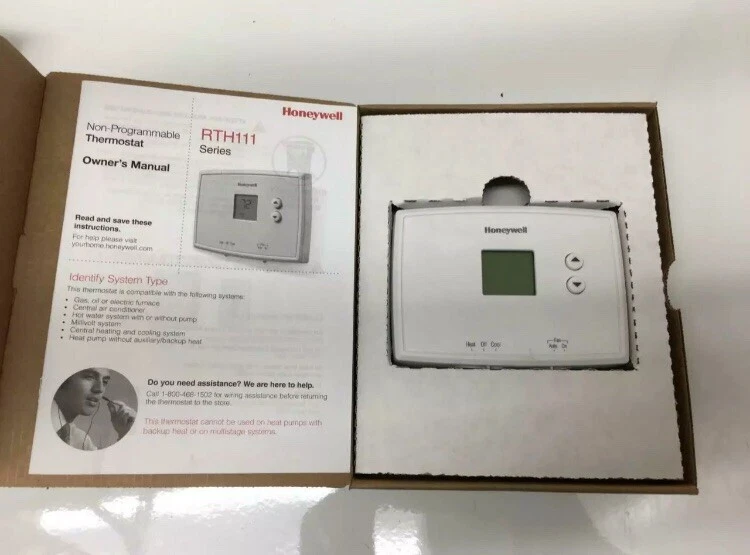Honeywell RTH111B Series Digital Non-Programmable Thermostat | eBay