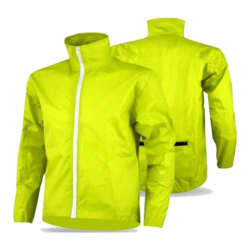 Mens Cycling Rain Jacket Waterproof Windproof Sports Jacket Raincoat S to XXL - Picture 5 of 5
