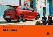 SEAT IBIZA -Owners USER Handbook Manual -A4 or A5 SIZE - New Print