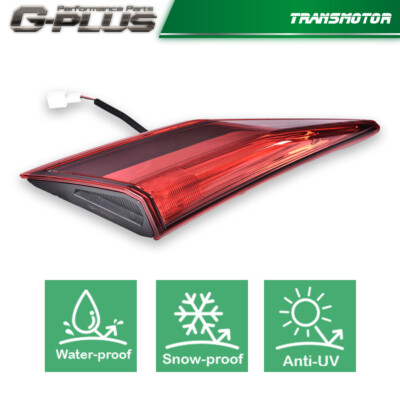 Inner Tail Light Assembly – Right Rear For 2016-2020 Honda Civic Sedan, Red/Chrome