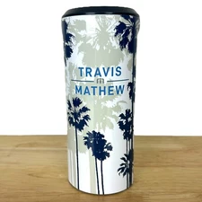 Travis Mathew x Corkcicle Slim Can Cooler Insulated Surf City White 12oz
