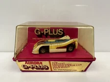 Vintage Aurora A/FX Porsche Monaco #6 Slot Car White