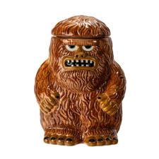 PT Bigfoot Hand Painted Ceramic Cookie Jar