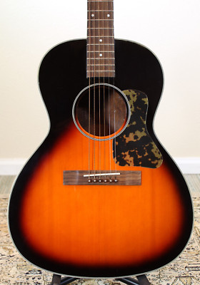 Gussied-Up Johnson Sunbust Acoustic Guitar - Cheap A$$ Blues Machine