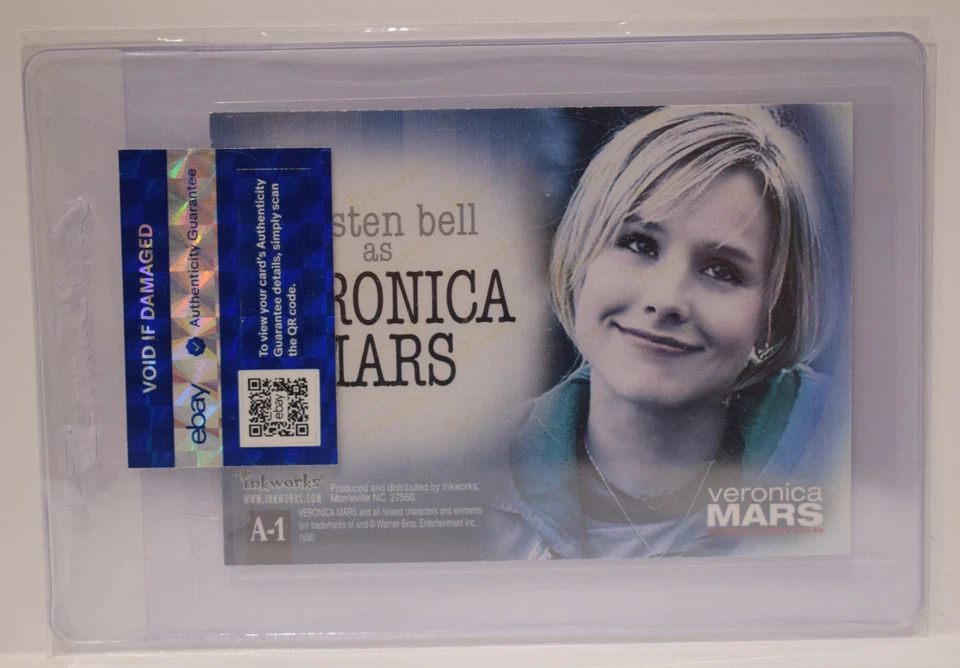 Veronica Mars Season 1 2006 Inkworks Autograph Auto Card A-1 Kristen Bell A1 - Image 2 of 4