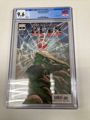 Immortal Hulk # 6 CGC 9.6 2018 Comic