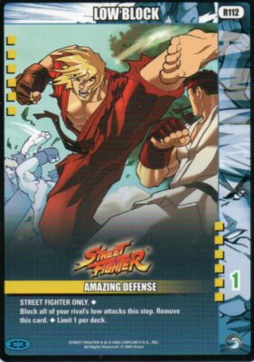 Epic Battles TCG Street Fighter - Amazing Defense #112 Rare