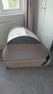 blow up travel cot