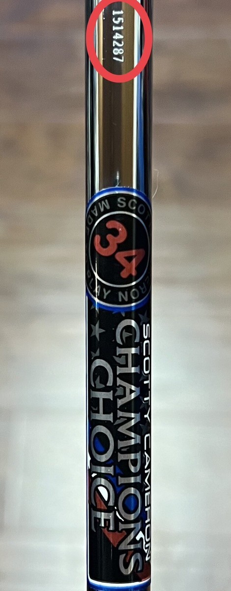 【美品】SCOTTY CAMERON CHAMPIONS CHOICE 1.5+ Newport 1.5 Plus Button Back - Scotty Cameron