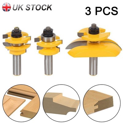 Template Router Bit 1 2 Shank Raised Panel Cabinet Door Flush