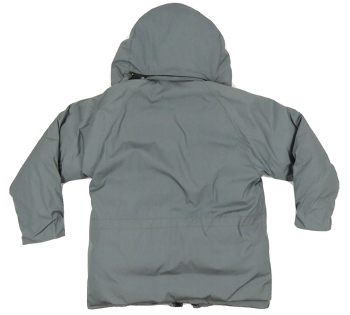 Eddie Bauer Premium Goose Down Quilt Lined Hooded Full Zip Puffer Parka Jacket L - Picture 7 of 8