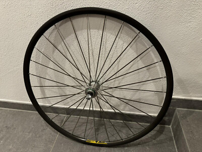 vintage MAVIC 531 WOLBER Profil 20 front wheel 650c 26'' time trial clm bladed tt