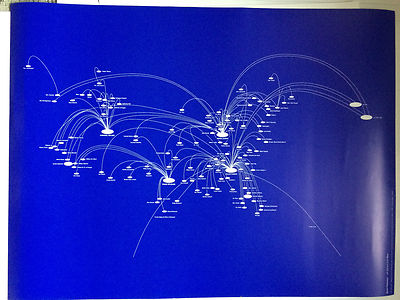 SIMON PATTERSON, 'J.P. 233 in C.S.O. BLUE' lithographic poster