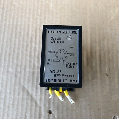 VOLCANO AMP FLAME EYE METER AMP