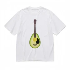 Women's Comfy Classic T-Shirt Brown and Green Botanical Instrument Design Tee