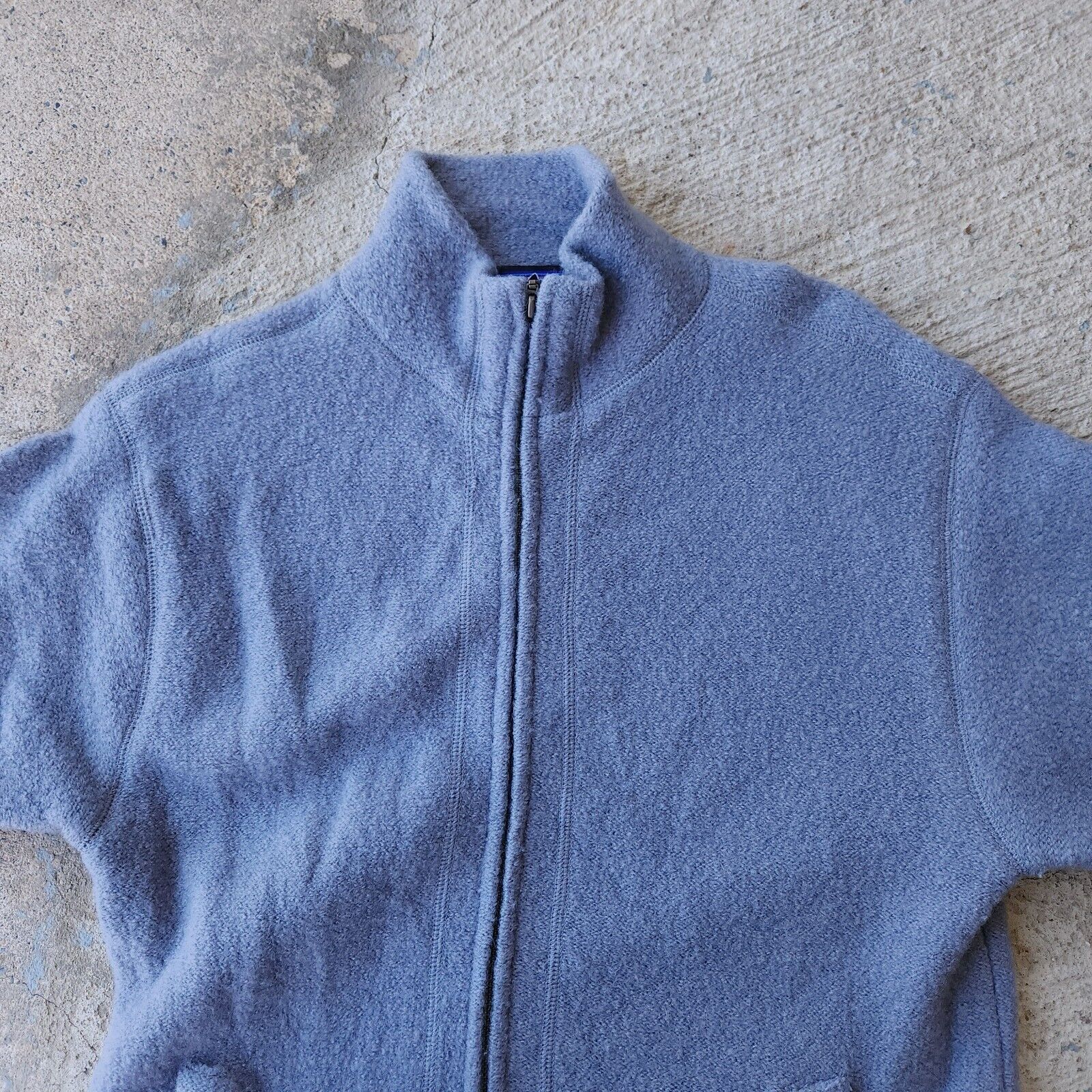 RARE Vintage Patagonia Nubby Wool Full Zip Long S… - image 7