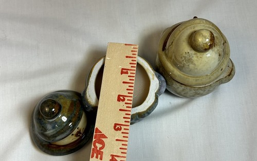 Ceramic 3.5” Snowmen With Hat & Scarf Christmas Votive Candle - Picture 6 of 6