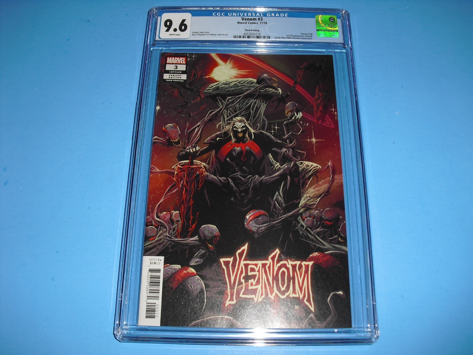 洋書 Venom #3 3rd Printing CGC 9.8 Venom #3 3rd Printing CGC 9.8