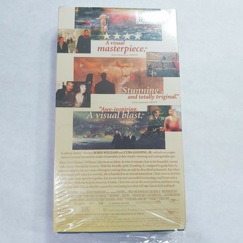 What Dreams May Come (VHS, Digitally Mastered Closed Captioned) Robin Williams - Picture 2 of 3