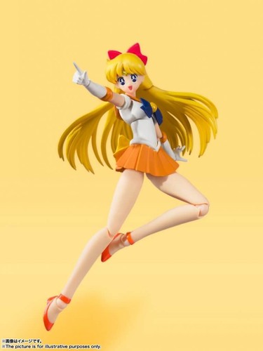 S.H.FIGUARTS Sailor Venus - Animation Color Edition - Foto 5 di 7