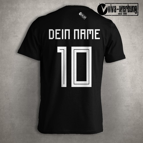 Deutschland T-Shirt Trikot Shirt mit Wunschname Kinder Jungen Mädchen Geschenk - Picture 5 of 12