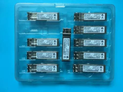 1PCS Brocade 10GE SR 57-0000075-01 10GSFPP-SR 850nm MMF Price Each Transceiver 