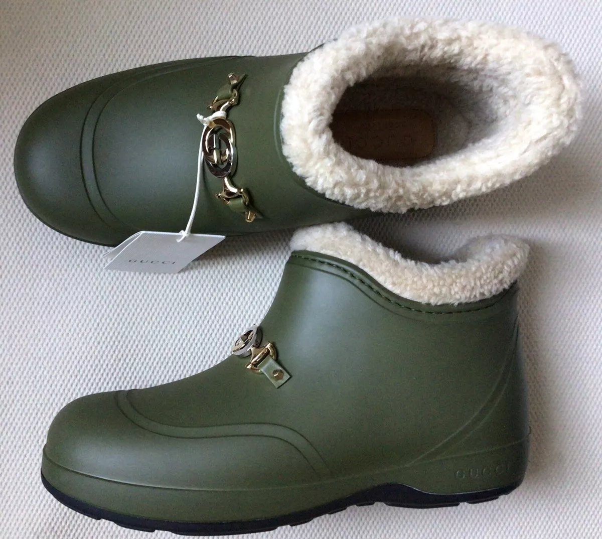 Gucci men s store rain boots