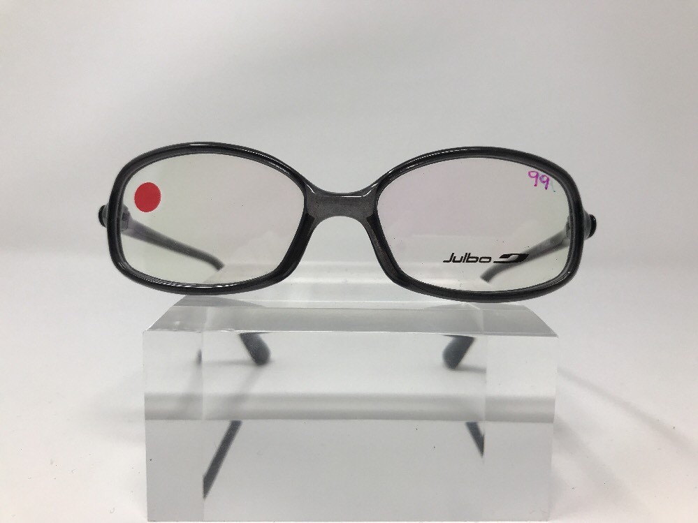 Julbo Eyeglasses OP63222 45-15-123 Oval Black/Red France V366