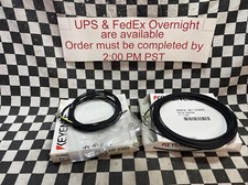 LOT OF 2 SET, KEYENCE FU-77TZ, FU77TZ, FIBER OPTIC CABLE, SHIPSAMEDAY 129W4