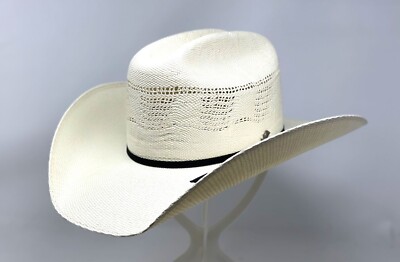 BAILEY DESERT BREEZE BANGORA STRAW COWBOY WESTERN HAT