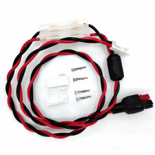 Power cord cable 10A fuse for XIEGU G90 X108G Transceiver fits Anderson powepole