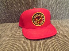 Vtg NOS United States Marine Corps SnapBack Cap Mesh Trucker Hat