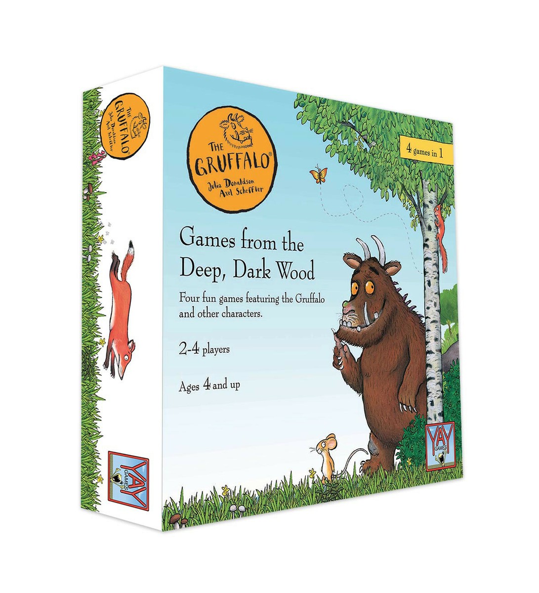 Jeu The Gruffalo 'Games From The Deep, Dark Wood' – 4 Jeux En 1 – YAY Games