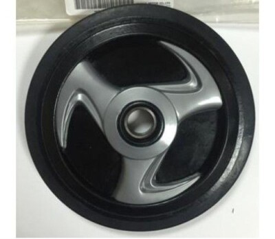 YAMAHA SNOWMOBILE BOGEY WHEEL + BEARING REAR APEX VECTOR NYTRO SILVER 178MM