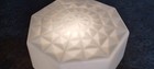 Vintage Milk Glass  flush mount Ceiling Light Swedish