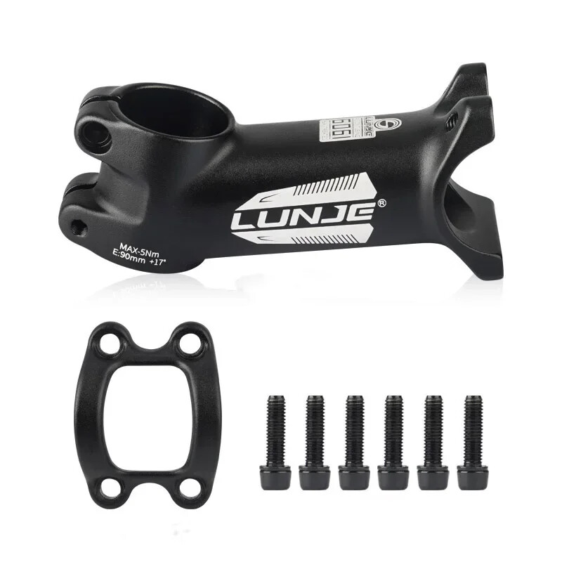 Ultralight Bike Stem 10/17/25/35 Degree MTB Road Bicycle