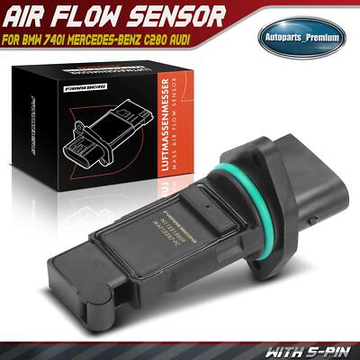 Mass Air Flow Sensor Assembly for BMW 540i E39 1999-2003 X5 Benz W202 Land Rover