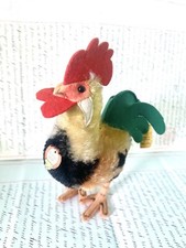 Vintage Original Steiff Toy Rooster 7  Made In Germany