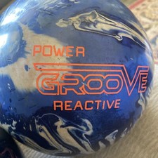 Power Groove Reactive Bowling Ball 14 lbs. Made in USA. Model DTD2127