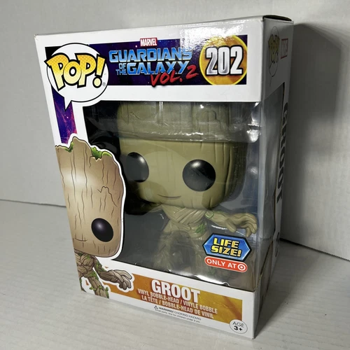 Funko Pop! Marvel Guardians Of The Galaxy Vol 2 202 Groot Life Size Vinyl Figure