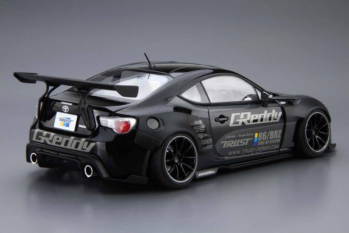 Aoshima 1/24 Toyota 86 ZN6 Greddy Rocket Bunny Volk Racing Plastic