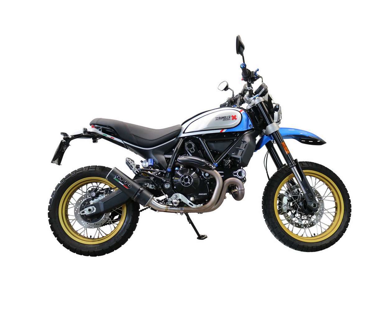 Exhaust Muffler GPR M3 Black Titan Ducati Scrambler 800 Nightshift 2021 2022