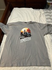 Harley Davidson Shirt Size 3X Gray Pinup Girl Orlando Florida Made in USA