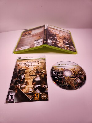 The Lord of the Rings: Conquest (Xbox 360, 2009) CIB [Tested and Working]